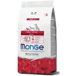 Monge Natural Superpremium Mini Adult Ricco di Pollo