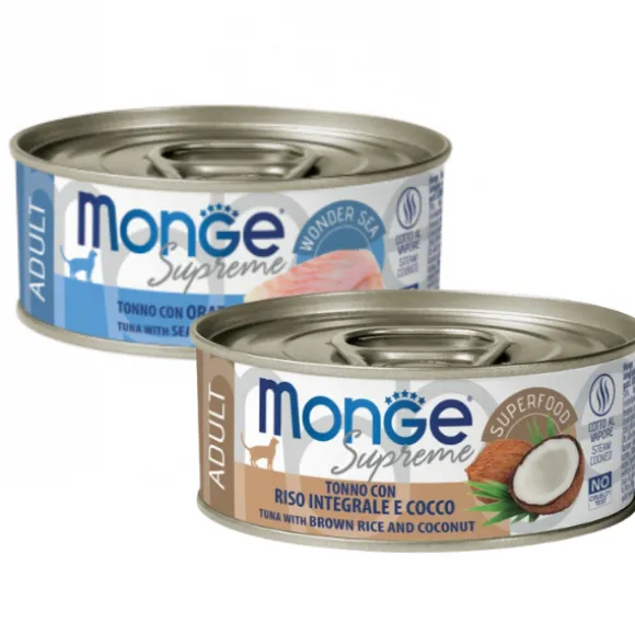 Monge Supreme Adult in salsa lattina da 80 gr
