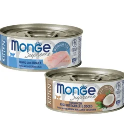 Monge Supreme Kitten in salsa lattina da 80 gr