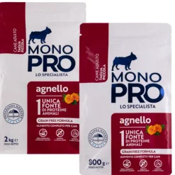 Monopro lo specialista Adult Mini Grain Free Agnello