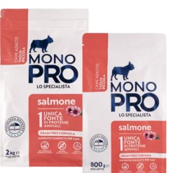 Monopro lo specialista Adult Mini Grain Free Salmone