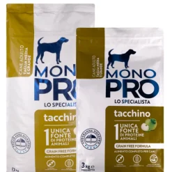 Monopro lo specialista Adult Medium/Large Grain Free Tacchino