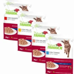 Natural Trainer Adult Bocconcini in salsa 85 gr
