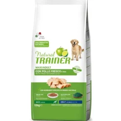 Natural Trainer Adult Maxi con Pollo Fresco e riso