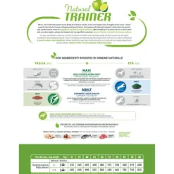 Natural Trainer Adult Maxi con Manzo e riso