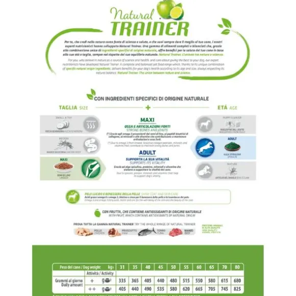 Natural Trainer Adult Maxi con Manzo e riso