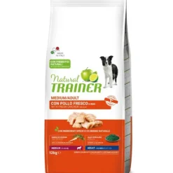 Natural Trainer Adult Medium con Pollo Fresco e riso