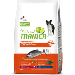 Natural Trainer Adult Medium con Tonno e Riso