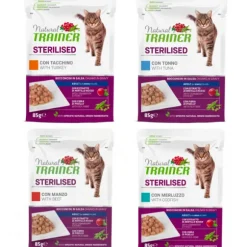 Natural Trainer Adult Sterilised Bocconcini in salsa 85 gr