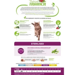 Natural Trainer Adult Sterilised con Salmone