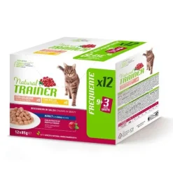 Natural Trainer Cat Adult multipack 12 x 85 gr