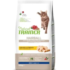 Natural Trainer Hairball Adult con Pollo Fresco