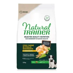 Natural Trainer Selected Quality Puppy Medium e Maxi con Pollo