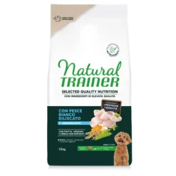 Natural Trainer Selected Quality Adult Mini con Pesce Bianco
