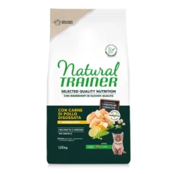 Natural Trainer Selected Quality Kitten Grain Free Pollo