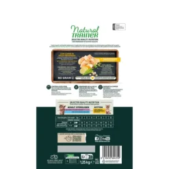 Natural Trainer Selected Quality Adult Cat Sterilised Pollo