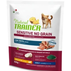 Natural Trainer Sensitive Adult Grain Free Small/Toy Trota