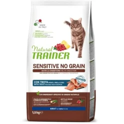 Natural Trainer Sensitive Adult Grain Free Trota e ananas