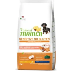 Natural Trainer Sensitive No Gluten Small e Toy Adult con Salmone