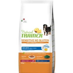 Natural Trainer Sensitive Adult Medium / Maxi Grain Free Monoproteico con Uovo