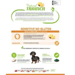 Natural Trainer Sensitive No Gluten Mini Adult con anatra