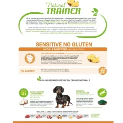 Natural Trainer Sensitive No Gluten Small e Toy Adult con Salmone
