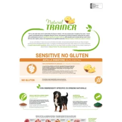 Natural Trainer Sensitive Adult Medium / Maxi Grain Free Monoproteico con Uovo
