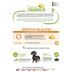 Natural Trainer Sensitive Adult Mini Grain Free Monoproteico con Uovo