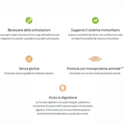 Natural Trainer Sensitive No Gluten Medium/Maxi Puppy e Junior con Salmone