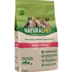 NaturalPet Adult All Breeds Maiale