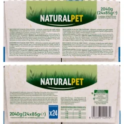 NaturalPet Cat Adult Bocconcini in salsa multipack 24x85 gr