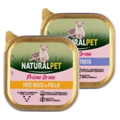 NaturalPet Cat Kitten Prime Orme Patè Grain Free 100 gr