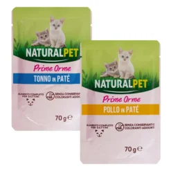 NaturalPet Cat Kitten Prime Orme Patè 70 gr