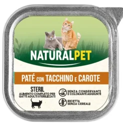 NaturalPet Cat Sterilized Patè Grain Free 100 gr