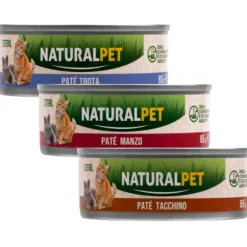 NaturalPet Cat Sterilized Patè 85 gr