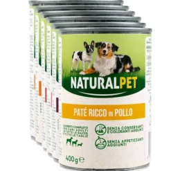 NaturalPet Dog Adult Patè All Breeds 400 gr