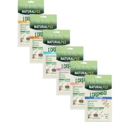 NaturalPet i Cremosi snack per gatti adulti e gattini 75 gr (5x15 gr)