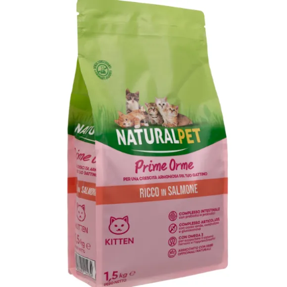 NaturalPet Kitten Prime Orme Salmone