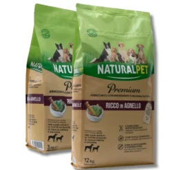 NaturalPet Premium Adult Medium/Large Agnello