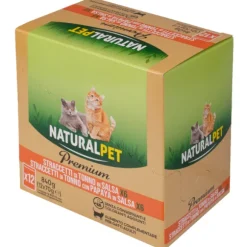 NaturalPet Premium Cat Adult Straccetti in salsa multipack 12x70 gr