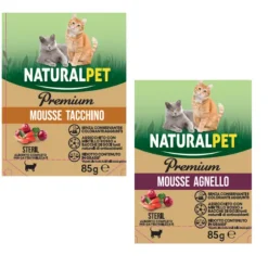 NaturalPet Premium Cat Sterilizzati 85gr