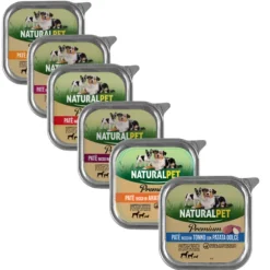 NaturalPet Premium Dog Adult All Breeds Patè 150 gr