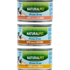 NaturalPet Prime Orme Dog Puppy Patè 150 gr