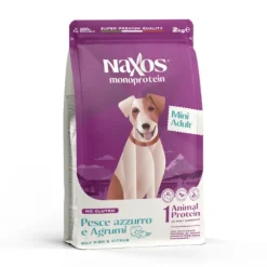 Naxos Monoprotein Dog Adult Mini Pesce azzurro e Agrumi di Sicilia