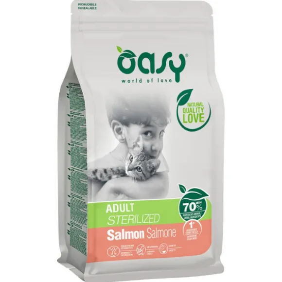 Oasy Adult Cat Sterilized Salmone