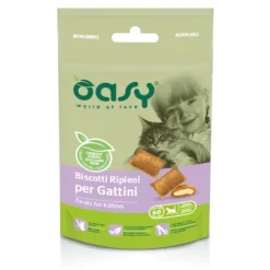 Oasy Cat Biscotti Ripieni 60 gr