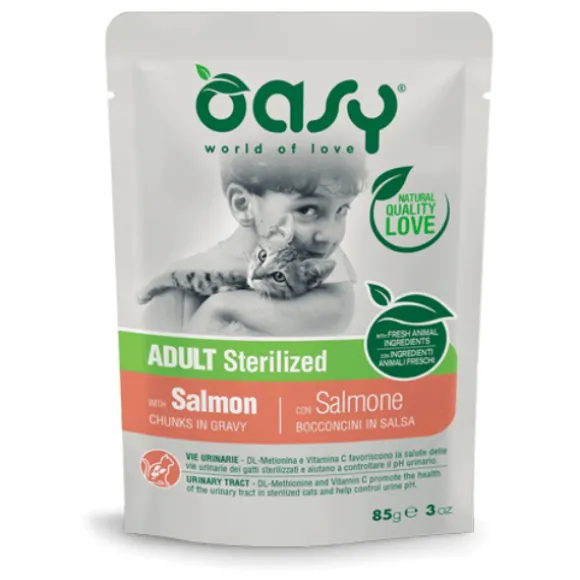 Oasy Cat Bocconcini in salsa 85 gr