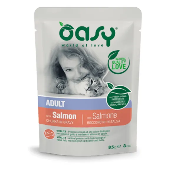 Oasy Cat Bocconcini in salsa 85 gr