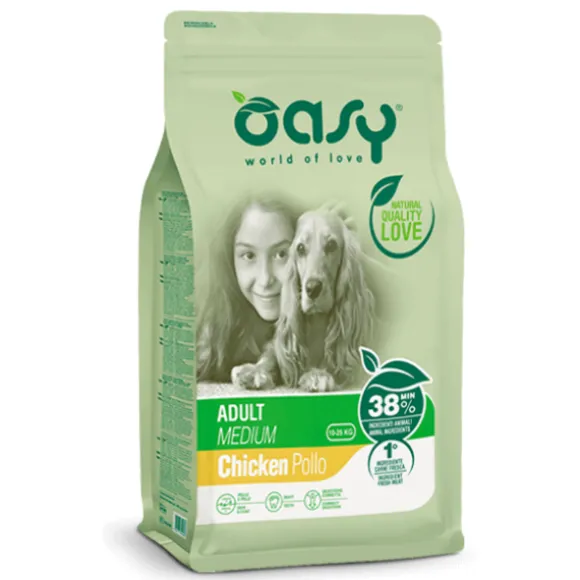 Oasy Dog Adult Medium Pollo