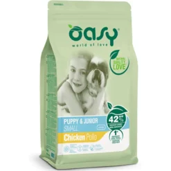 Oasy Dog Puppy Junior Small Pollo